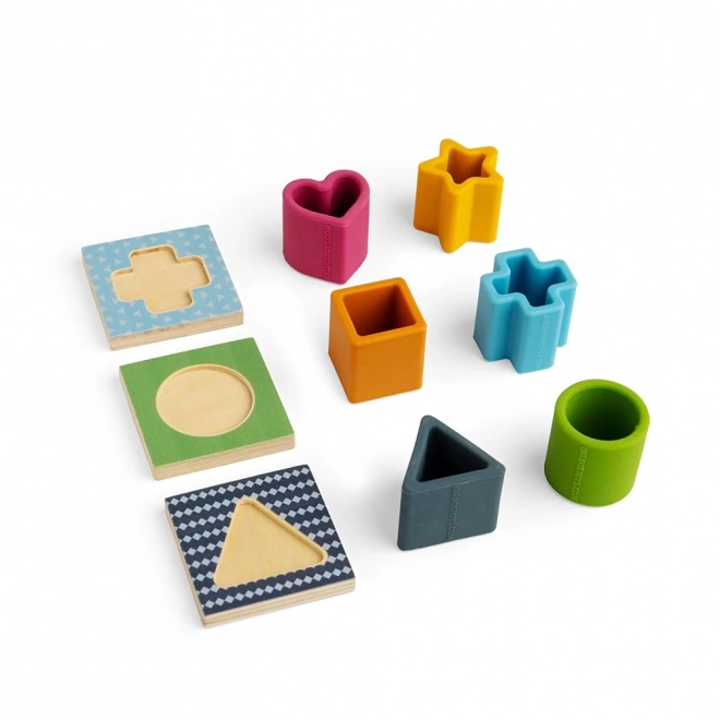 Bigjigs Toys Najdi in Hmatej Montessori igra