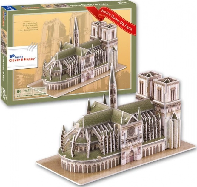 3D sestavljanka katedrala Notre Dame, Pariz