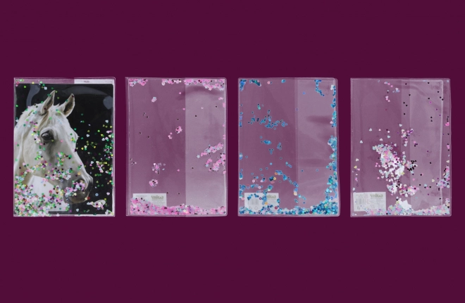Glitter ovitek za zvezek A5