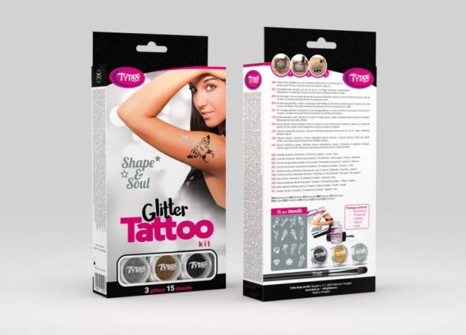 Set bleščečih tetovaž TyToo Shape&Soul