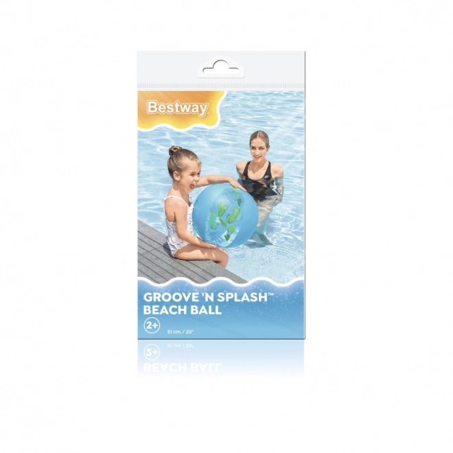 Pisani napihljivi plažni žogica Bestway Groove 'n Splash 51 cm sadje