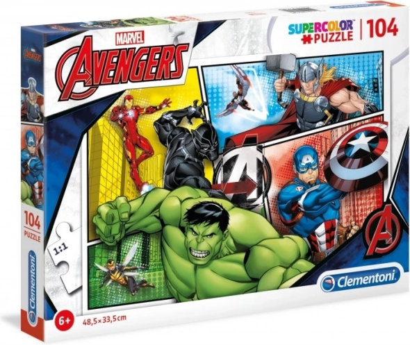 Sestavljanka 104 koščkov MARVEL The Avengers