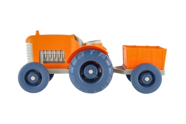 Plastičen traktor s prikolico 31 cm