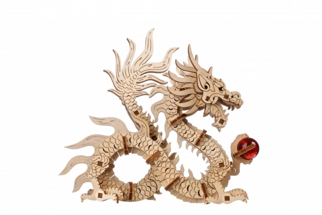 Ugears 3D lesene mehanske uganke Zmaj