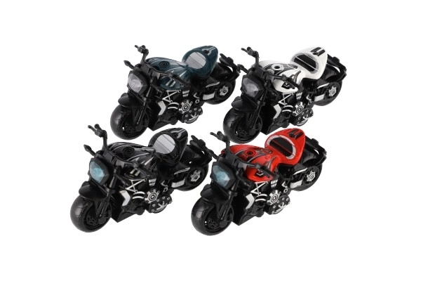 Motor z kovine/plastike 10cm na vzvratno vlečenje, mešanica barv