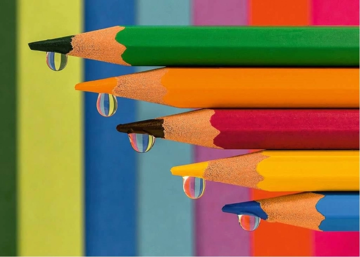Ravensburger puzzle Pencils 1000 koščkov