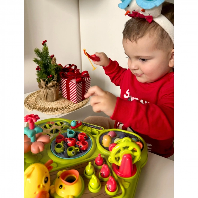 Interaktivna izobraževalna miza 8v1 Montessori