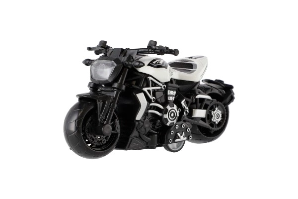 Motor z kovine/plastike 10cm na vzvratno vlečenje, mešanica barv