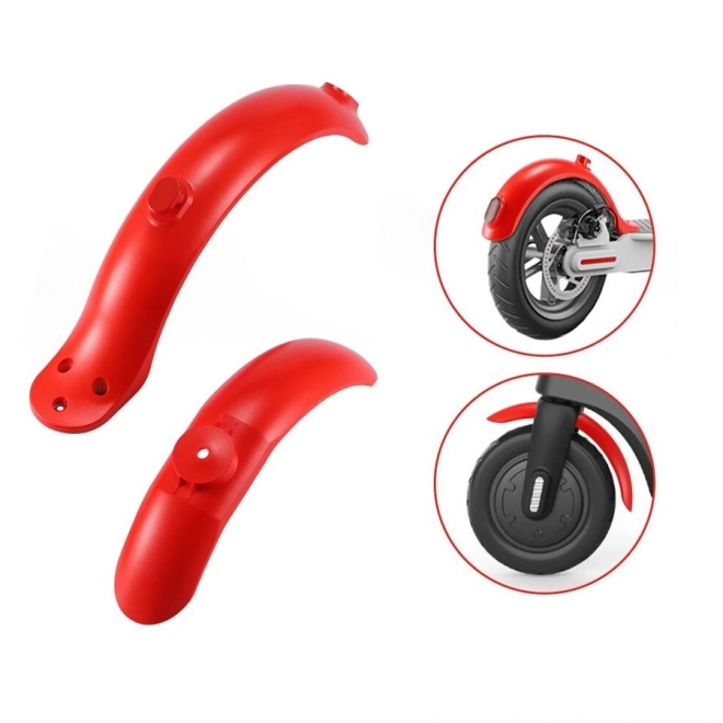 Set blatnikov za skiro Xiaomi M365/PRO - rdeča