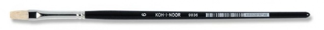 KOH-I-NOOR Ploščat čopič št.6