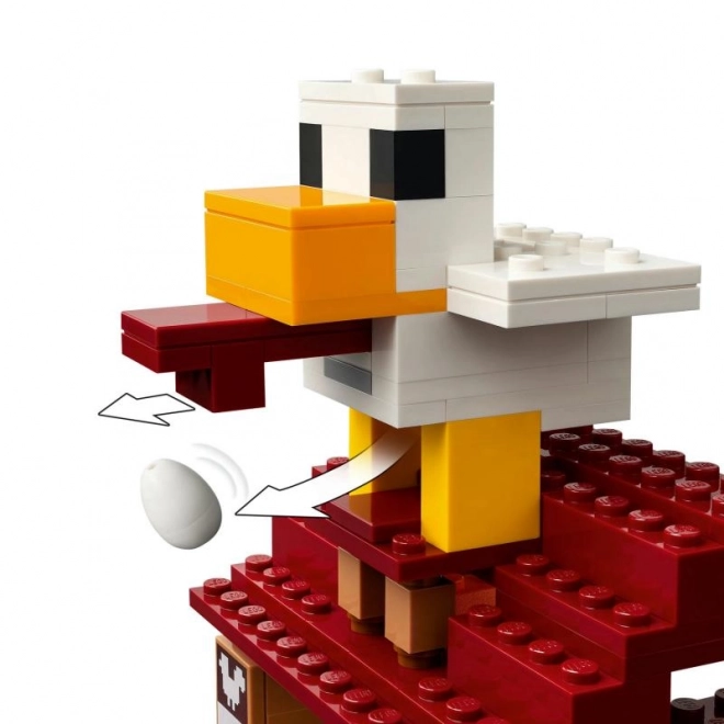 LEGO Minecraft 21273 Napad balonastega Ghasta na vas