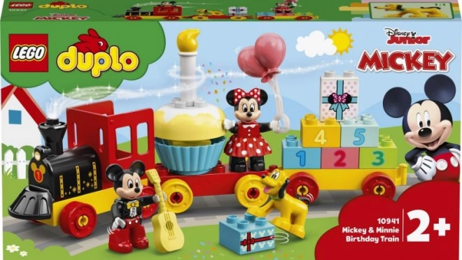 LEGO 10941 DUPLO Rojstnodnevni vlak Mickeyja in Minnie