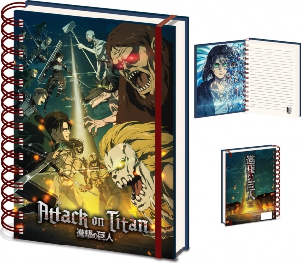 Zvezčni blok Attack on Titan
