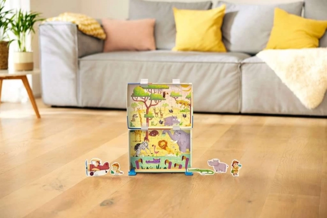 RAVENSBURGER Puzzle&Play: Safari 2x24 kosov