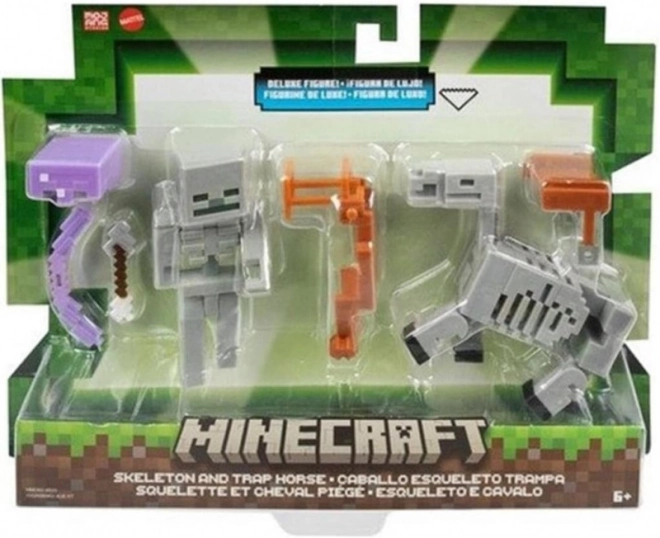 Minecraft figurici Ravager in Raid 2-paket