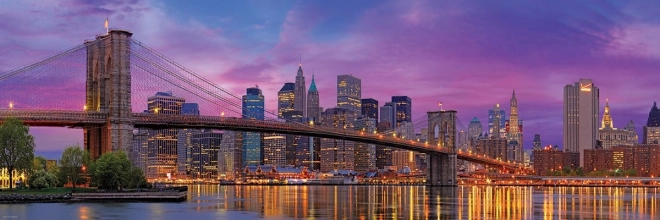Panoramske puzzle Brooklynški most New York 1000 kosov