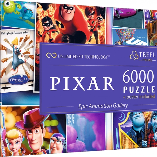 TREFL Sestavljanka Epska galerija Disney Pixar 6000 kosov