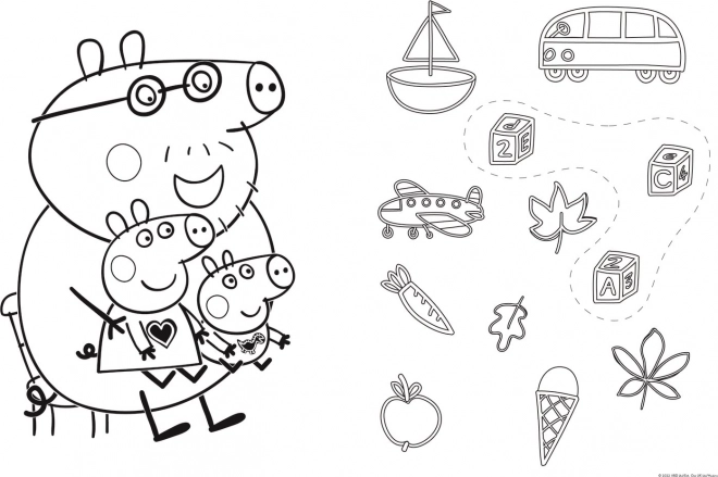 Dvostranske sestavljanke Peppa Pig SUPER MAXI 24 kos