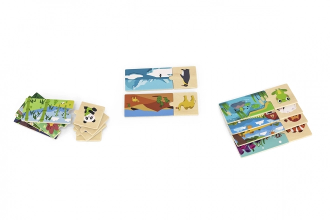 Puzzle Živalice Logična Zabava VIGA