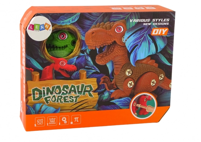Dinosaurus razstaviti DIY zeleni