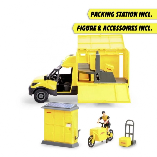 Set z vozilom DHL 25 cm City