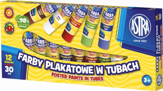 Astra tempera barve 12x30ml