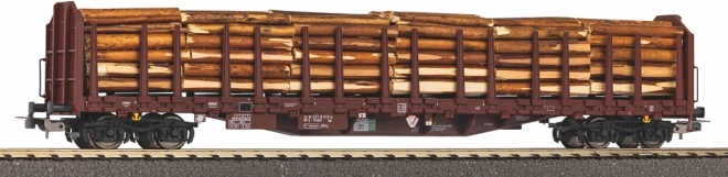 Piko kolovoz Roos-t642 RSBG z lesenim tovorom H0