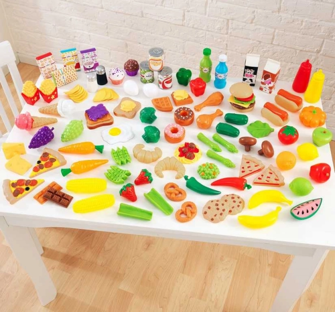 KidKraft Igralni set živil 115 dodatkov