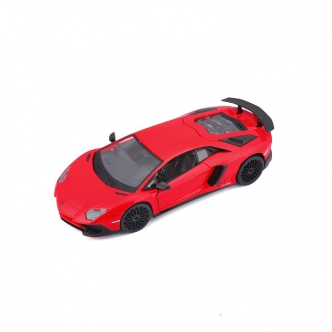 Bburago Lamborghini Aventador SV Coupe 1:24 rdeč