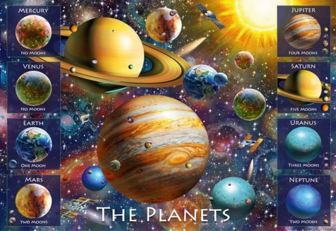 Uganka Ravensburger Planeti 100 kosov