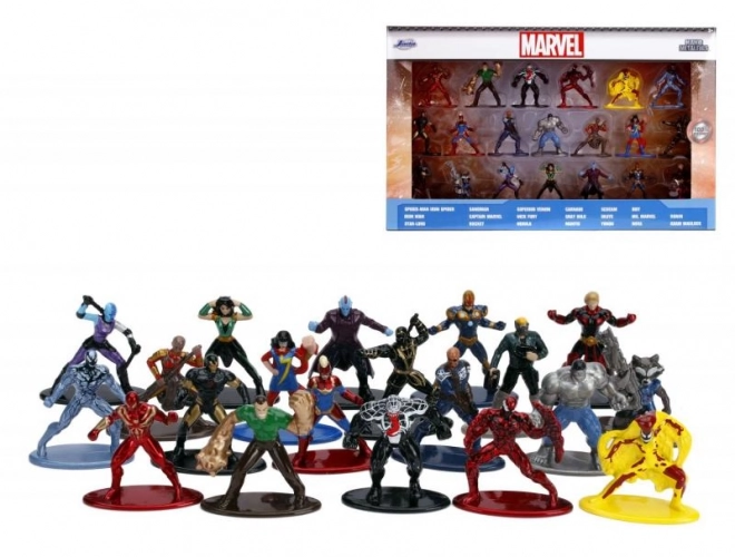 Marvel Kovinske zbirateljske nanofigure, 20 kosov