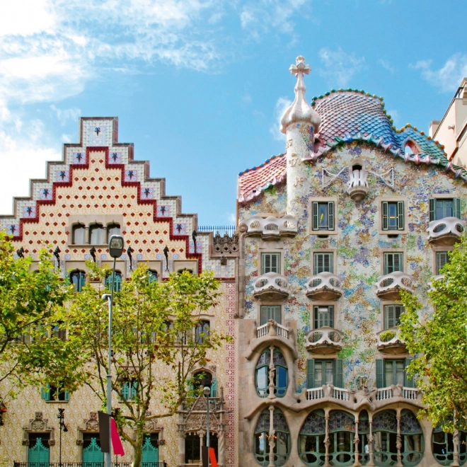 Stenski koledar Barcelona 2026, 30 x 30 cm