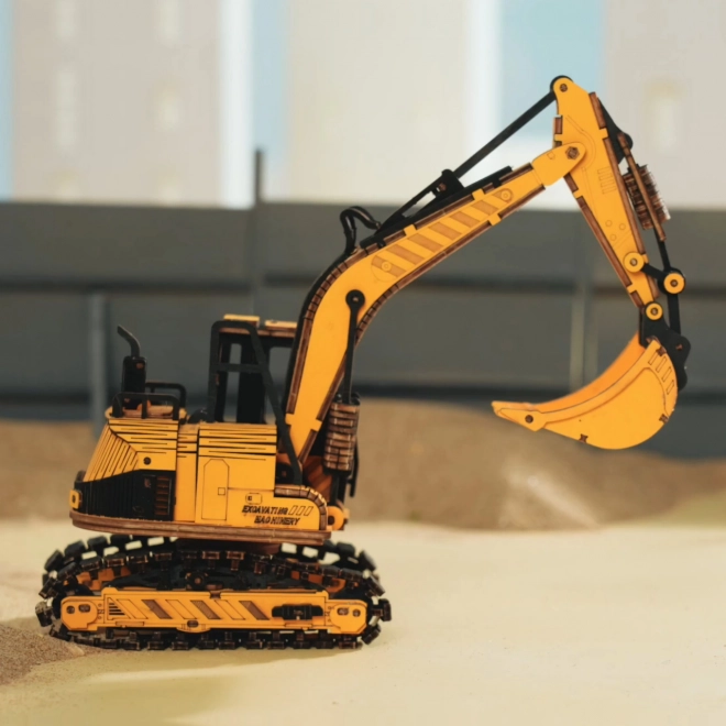 RoboTime lesene 3D puzzle - Bager