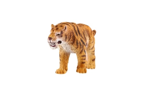Sabljasti tiger iz plastike 13 cm v vrečki