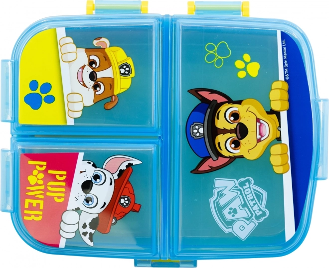 STOR XL Multi Box za malico Tačke na patrulji: Pasja moč