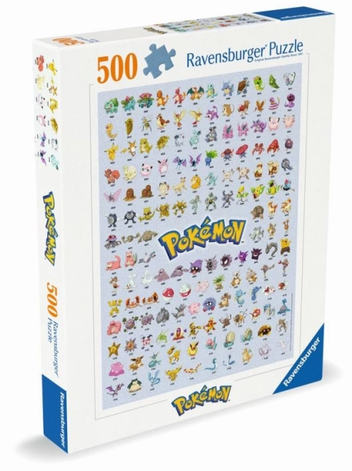Sestavljanka prvih 151 Pokemonov 500 kosov