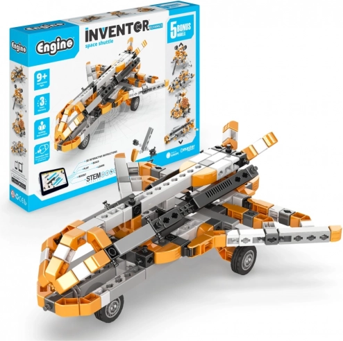 engino inventor vesoljski raketoplan – gradbeni set 5 modelov