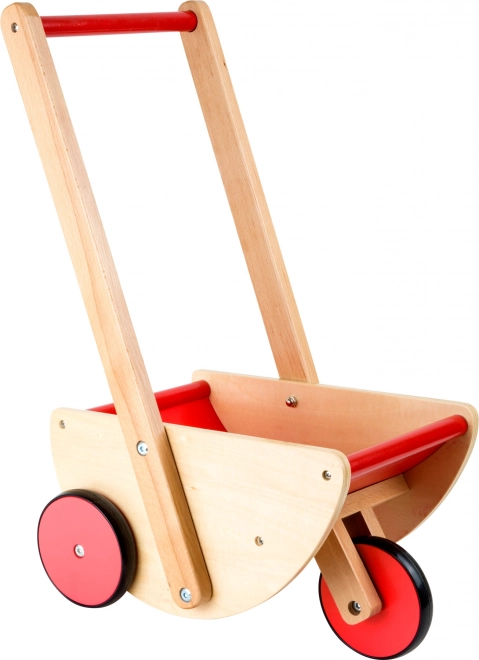 Leseni voziček s tremi kolesi Small Foot