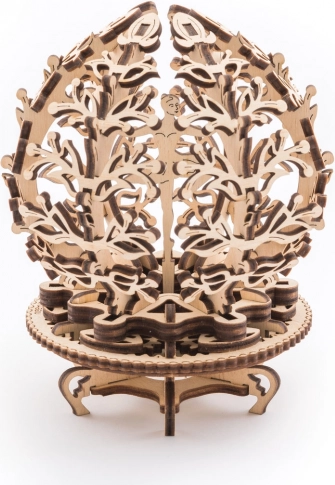 Lesene mehanske 3D sestavljanke UGEARS – cvet (101 kos)