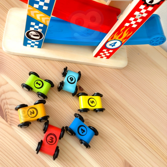 Tooky Toy Barvita tobogan za avtomobile