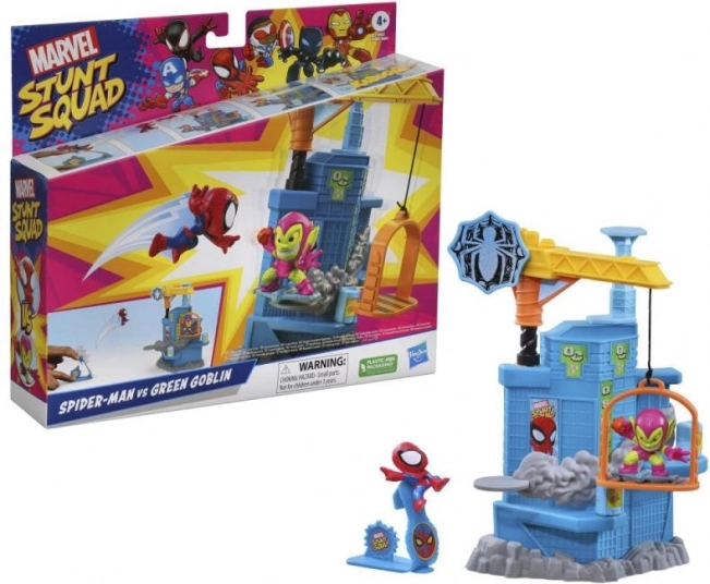 Marvel Avengers kaskaderska figurica in igralni set