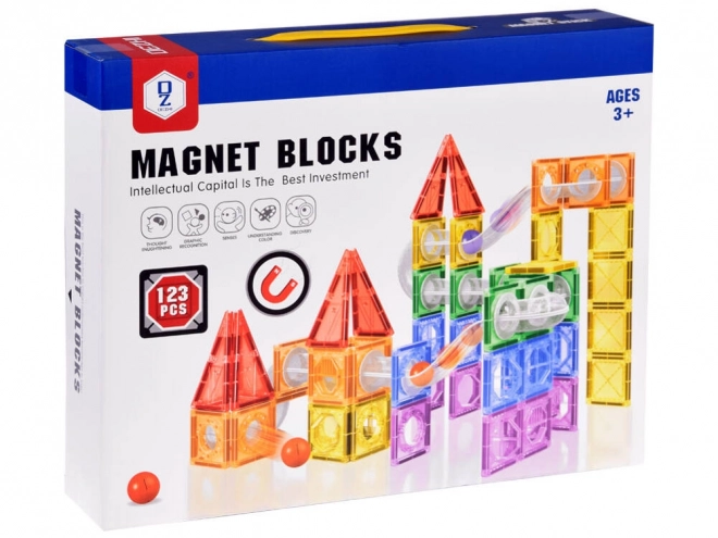 Magnetna gradbena kroglična steza ZA4719 - 123 delov