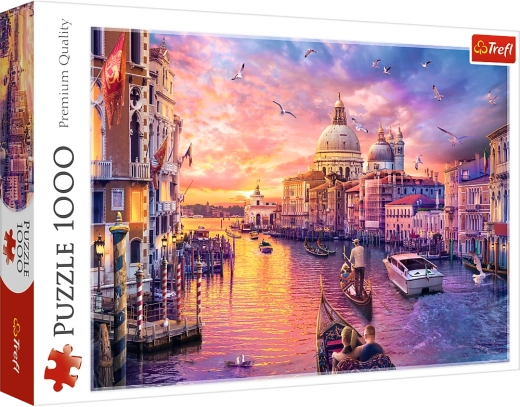 Puzzle 1000 koščkov – Čar Benetk TREFL