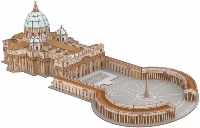 Revell 3D puzzle bazilika sv. Petra, Vatikan 68 delov