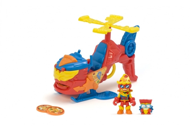 SuperThings Pizzacopter z izstreljevalnikom diskov