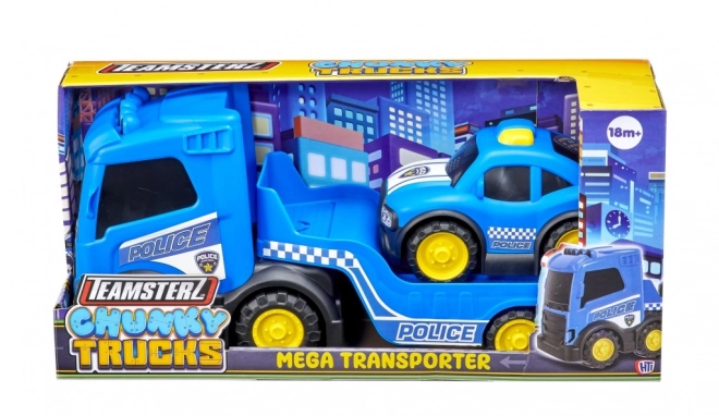 Teamsterz policijski tovornjak z avtomobilčkom