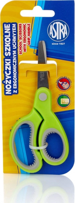 ASTRA ergonomske škarje z merilom (mešanica)