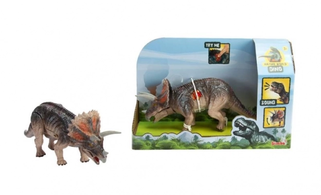 Zvočni dinozaver - T-Rex, Triceratops, Dilophosaurus