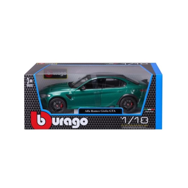 Bburago 1:18 Plus - Alfa Romeo Giulia GTA - Kovinsko Zeleno