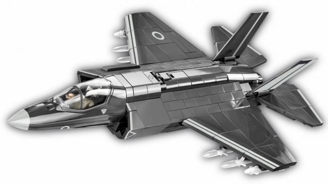 Model bojnega letala F-35B Lightning II iz kock